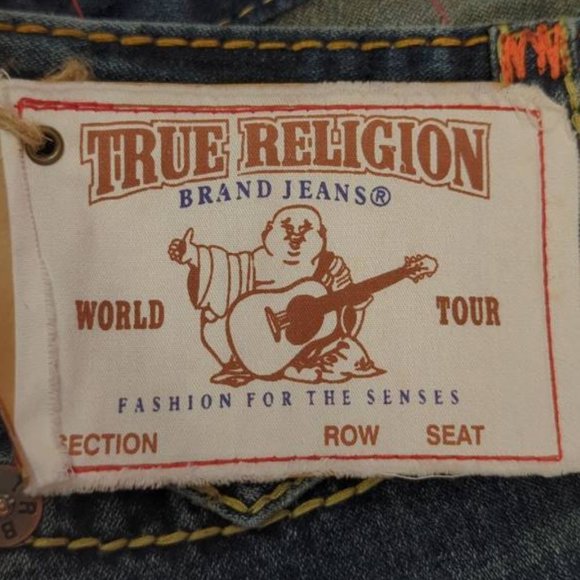 True Religion Boot Cut Jeans Size 27 Inseam 33 New with Tags - Picture 8 of 12